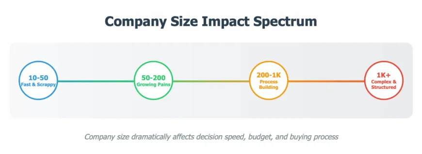 Company Size Impact Spectrum